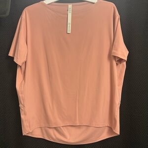Lululemon Athletica Pink relaxed top size 6